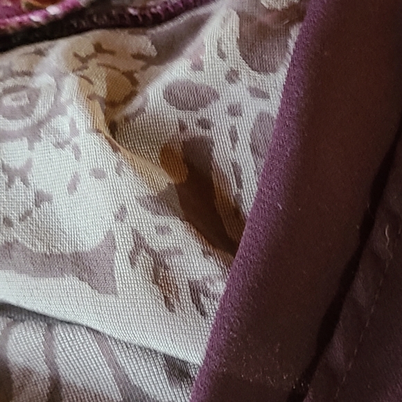 J.Jill vintage style velvet patchwork maxi dress sz 10 - Picture 7 of 8